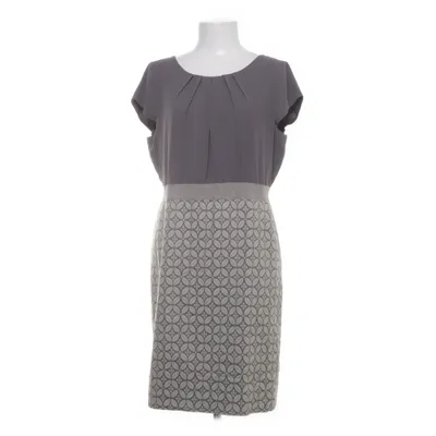 Klänning (Grå, Flerfärgad) från Comma Bomull, Polyester