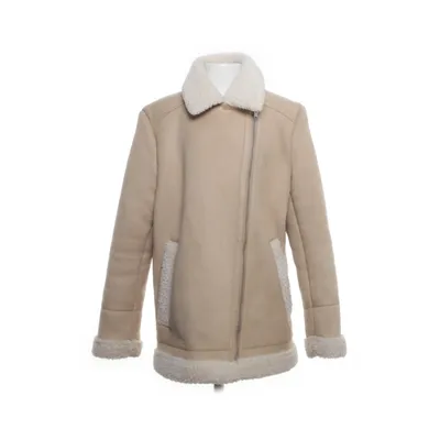 Shearlingjacka (Beige, Vit) från Zara Girls Polyester
