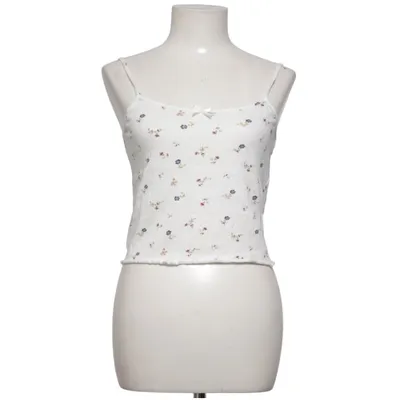 Crop top (Blanc, Multicolore) de Lager 157 Coton, Élasthane, Polyester