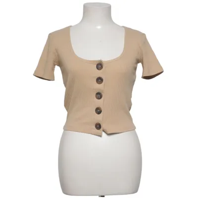 Top (Beige) von Zara Trafaluc Baumwolle, Elasthan, Polyester