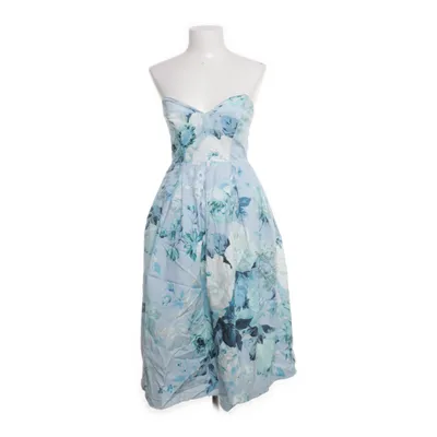 Cocktailklänning (Vit, Flerfärgad) från ASOS Petite Bomull, Elastan, Nylon, Polyester