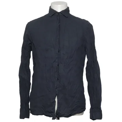 Shirt (Blauw) van Massimo Dutti Linnen