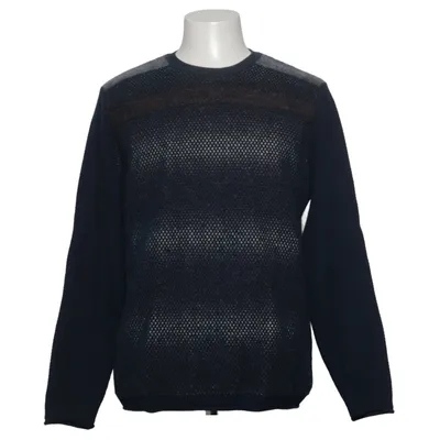 Sweater (Blå, Grå) fra Network Akryl, Bomuld, Uld