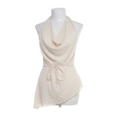 Neckholder Top (Beige) von Zara Elasthan, Polyester