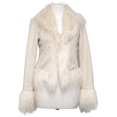 Shearlingjacka (Beige) från Bershka Polyester