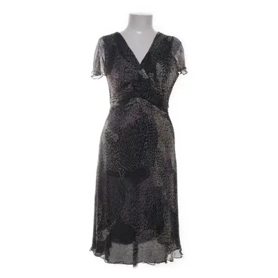 Klänning (Svart, Grå, Flerfärgad) från Marks & Spencer Polyester, Silke