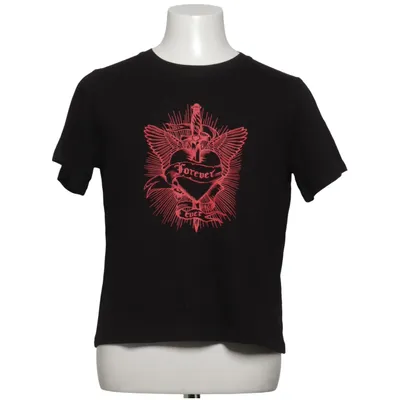 T-shirt (Noir, Rouge) de Junkyard Coton