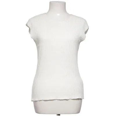 Tanktop (Wit) van Zara Katoen, Elastaan, Polyester