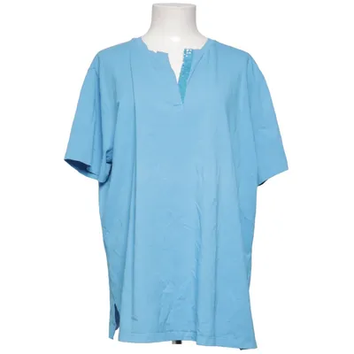 T-shirt (Blå) fra Denim & Co Bomuld, Elastan