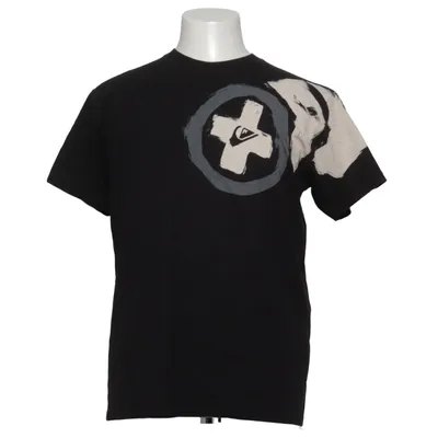 T-shirt (Noir, Beige) de Quiksilver Coton