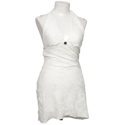 Klänning (Vit) från Shein Elastan, Polyester