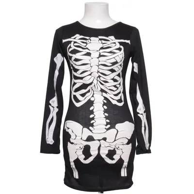 Feestkostuums (Zwart, Wit) Polyester
