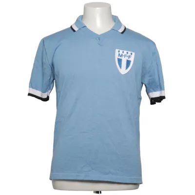 Maillot de football (Bleu, Blanc, Noir) de Malmö FF Acrylique, Coton
