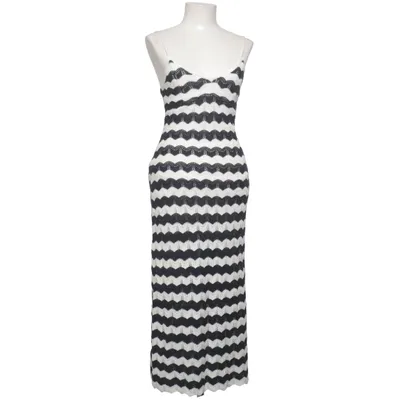 Robe longue (Bleu, Blanc) de Hollister Coton, Élasthane, Polyester