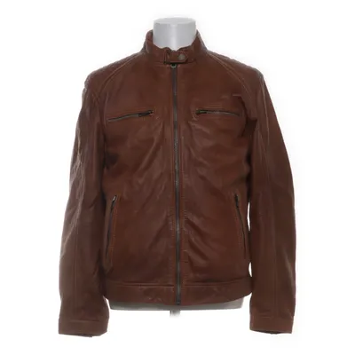 Läderjacka (Brun) från Rockandblue