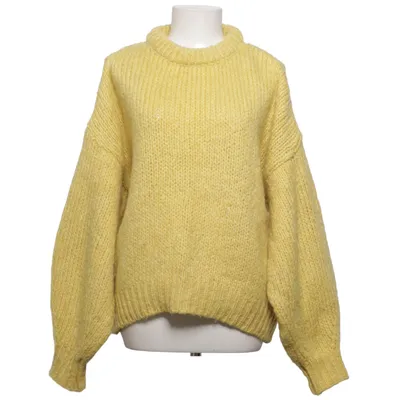 Strickpullover (Gelb) von Dilvin Knit Acryl, Mohair, Polyester, Wolle
