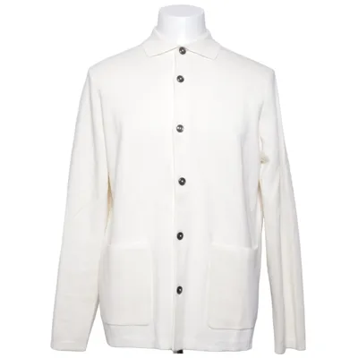 Cardigan (Beige) from Morris Merino wool