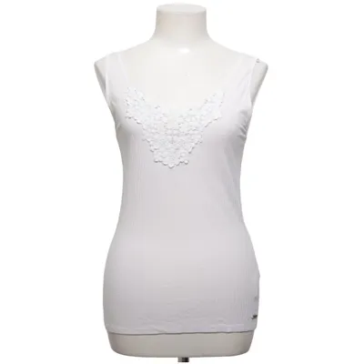Tanktop (Wit) van Hollister Katoen, Elastaan, Polyester