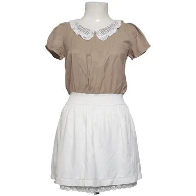 Klänning (Beige, Vit) från Osley Bomull, Polyester, Viskos