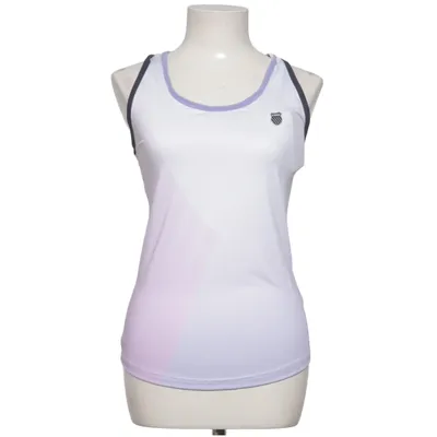 Débardeur de sport (Blanc, Violet, Multicolore) de K-Swiss Élasthane, Polyester recyclé