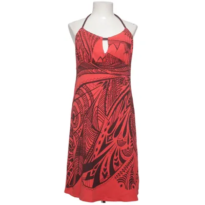 Dress (Red, Black) from Red Chili Cotton, Elastane, Modal