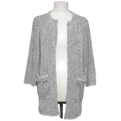Strickjacke (Grau, Weiß) von Zoul Edition Baumwolle, Polyester