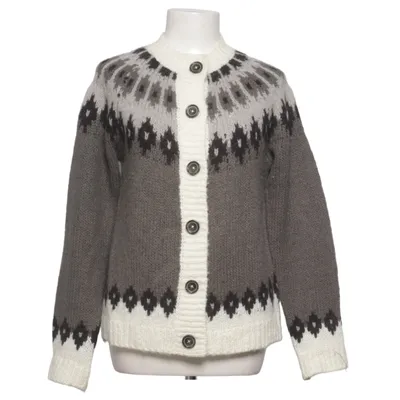 Cardigan (Grijs, Wit, Zwart) van Nümph Acryl, Alpacawol, Polyamide
