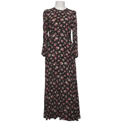 Maxi jurk (Zwart, Roze, Meerkleurig) van Zara