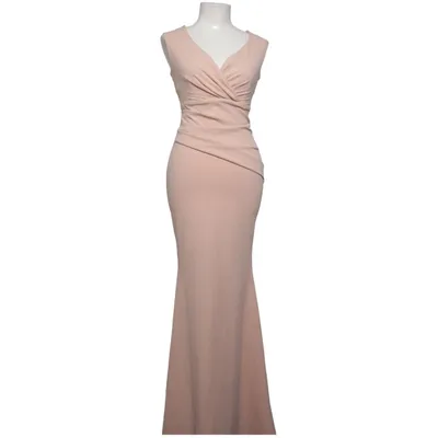 Aftonklänning (Beige) från KDK London Elastan, Polyester