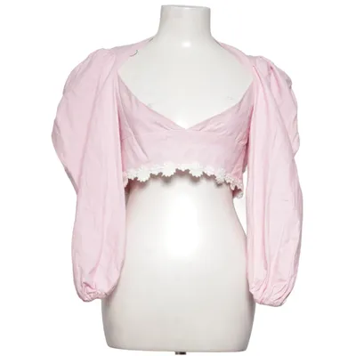 Crop top (Rosa, Vit) från For Love & Lemons