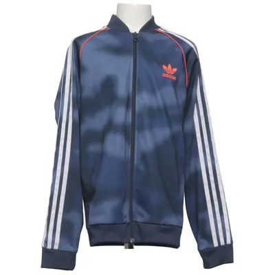 Träningsjacka (Blå, Vit) från Adidas Originals Återvunnen polyester