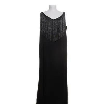 Långklänning (Svart) från Shein Curve Polyester, Elastan