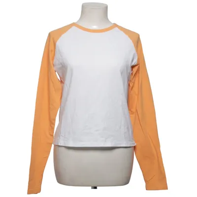 Maillot de baseball (Blanc, Orange) de Junkyard Coton, Élasthane