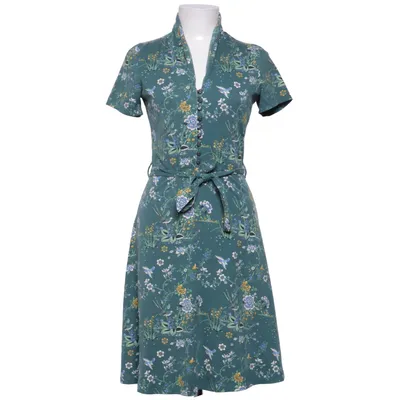 Robe chemise (Vert, Multicolore) de King Louie Élasthane, Coton biologique