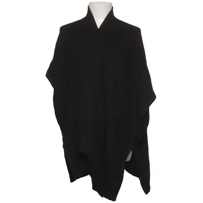 Poncho (Sort) fra Stenströms Merinould