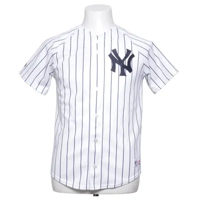 Baseballtröja (Vit, Blå) från Majestic