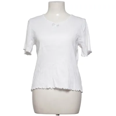T-shirt (Wit) van Isolde Katoen
