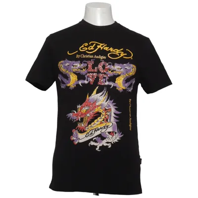 T-shirt (Black) from Ed Hardy Elastane, Viscose