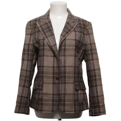 Blazer (Marron, Beige) de Park Lane Polyester, Laine