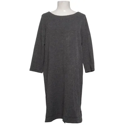 Robe (Gris, Noir) de Geena Polyester, Viscose