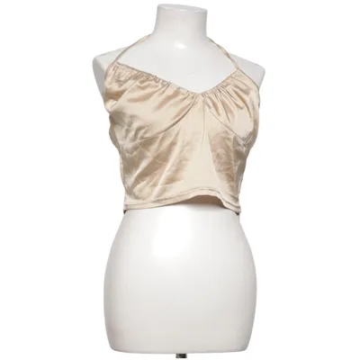 Halter neck top (Beige) from Naanaa