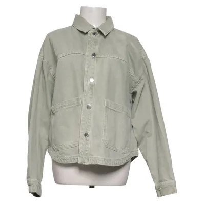 Jeansjacka (Grön) från Zara Bomull