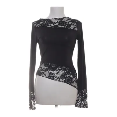 Bluse (Sort) fra Boohoo Elastan, Polyamid, Polyester