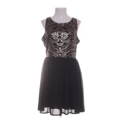 Cocktailklänning (Svart, Guldfärgad) från Qed London Polyester