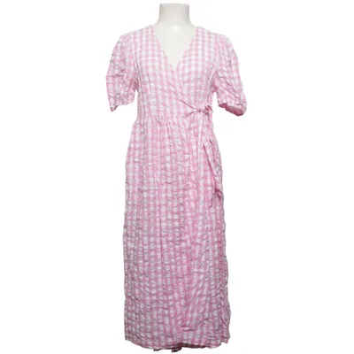 Omlottklänning (Rosa, Vit) från Monki Bomull