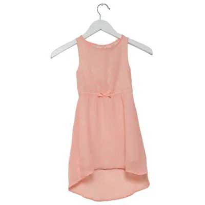 Jurk (Oranje, Wit) van H&M Conscious Polyester