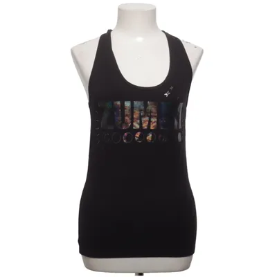 Sport tanktop (Zwart) van Zumba Wear Katoen, Elastaan