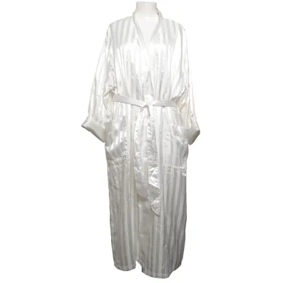 Robe de chambre (Blanc) de Giani Feroti Coton, Polyester