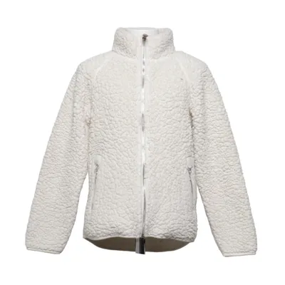 Fleece jacket (White) from Kaxs by KappAhl Polyester