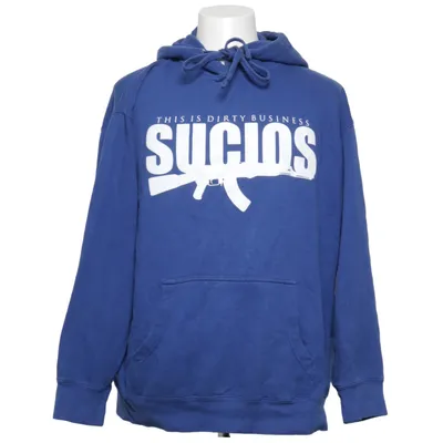 Sweat à capuche (Bleu) de Cotton Heritage Coton, Polyester